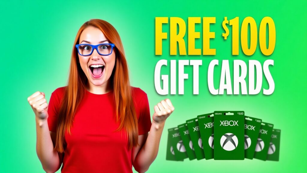 100% Working Methods to Get Free Xbox Gift Cards in 2025